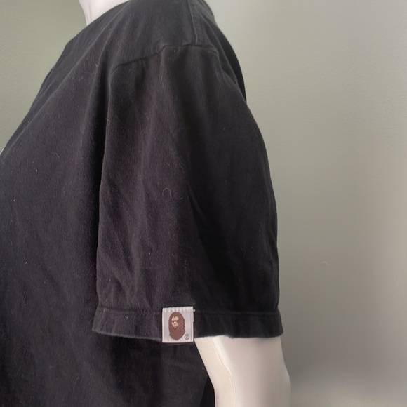 BAPE A Bathing Ape T-Shirt Graphic Shark Tee Unisex Size Large - Picture 5 of 8